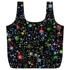 Universe Star Planet Galaxy Full Print Recycle Bag (xl)