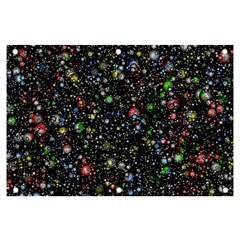 Universe Star Planet Galaxy Banner And Sign 6  X 4  by Ravend