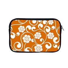Orange Floral Walls  Apple Macbook Pro 13  Zipper Case