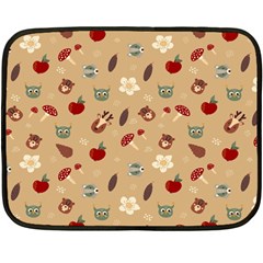 Cute Forest Friends Fleece Blanket (mini) by ConteMonfrey