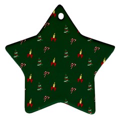 Christmas Background Ornament (star)