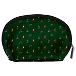 Christmas Background Accessory Pouch (Large) Back