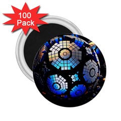 Illustration Tech Galaxy Robot Bot Science 2 25  Magnets (100 Pack)  by danenraven