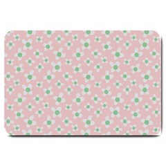 Pink Spring Blossom Large Doormat  by ConteMonfrey