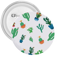 Among Succulents And Cactus  3  Buttons by ConteMonfrey