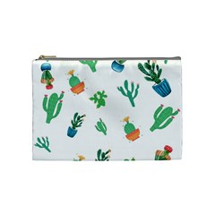 Among Succulents And Cactus  Cosmetic Bag (medium) by ConteMonfrey