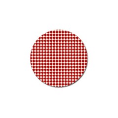 Red Pattern Seamless Texture Background Golf Ball Marker (4 Pack) by artworkshop