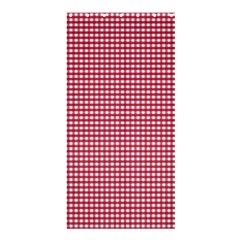 Red Gingham Check Shower Curtain 36  X 72  (stall)  by artworkshop