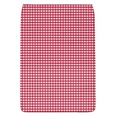 Red Gingham Check Removable Flap Cover (l) by artworkshop