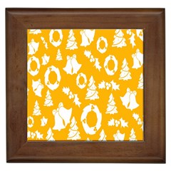 Orang Card Christmas Framed Tile by artworkshop