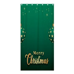 Merry Christmas Holiday Shower Curtain 36  X 72  (stall) 