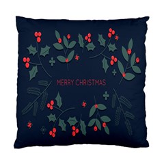 Merry Christmas  Frame Flora Standard Cushion Case (one Side) by artworkshop