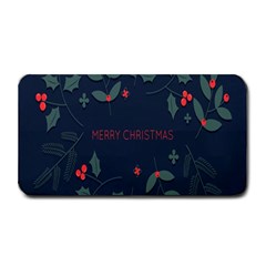 Merry Christmas  Frame Flora Medium Bar Mats by artworkshop