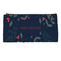 Merry Christmas  Frame Flora Pencil Case by artworkshop