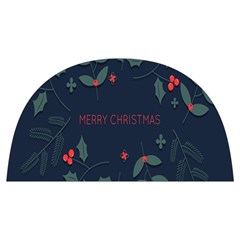 Merry Christmas  Frame Flora Anti Scalding Pot Cap by artworkshop