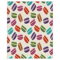 Macaron Macaroon Stylized Macaron Design Repetition Drawstring Bag (small) by artworkshop