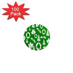 Green Card Christmas December4 1  Mini Magnets (100 Pack)  by artworkshop