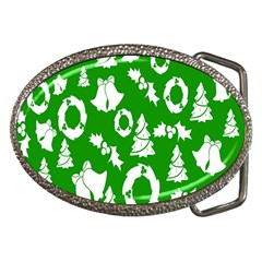 Green Card Christmas December4 Belt Buckles