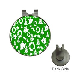 Green Card Christmas December4 Hat Clips With Golf Markers by artworkshop