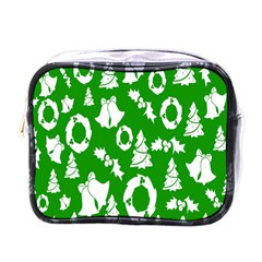 Green Card Christmas December4 Mini Toiletries Bag (one Side) by artworkshop