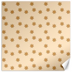 Gingerbread Star Canvas 16  X 16  by artworkshop