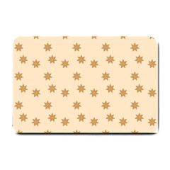 Green Card Christmas December4 Small Doormat  by artworkshop