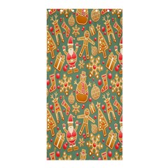 Gingerbread Christmas Decorative Shower Curtain 36  X 72  (stall)  by artworkshop