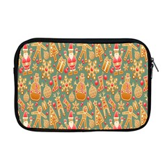 Gingerbread Christmas Decorative Apple Macbook Pro 17  Zipper Case by artworkshop