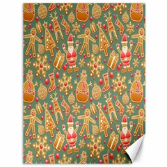 Gingerbread Christmas Decorative Canvas 36  X 48  by artworkshop