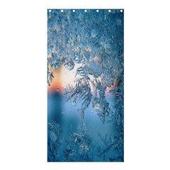 Frost Winter Morning Snow Shower Curtain 36  X 72  (stall)  by artworkshop