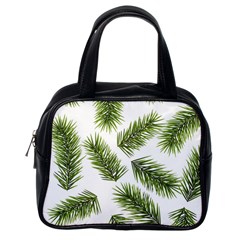 Fir Branch Pattern Christmas Decorative Classic Handbag (one Side) by artworkshop