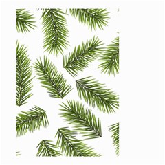 Fir Branch Pattern Christmas Decorative Small Garden Flag (two Sides) by artworkshop