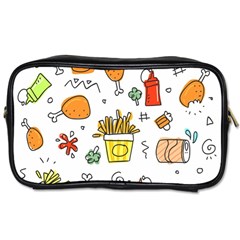 Cute Sketch  Fun Funny Collection Toiletries Bag (one Side) by artworkshop