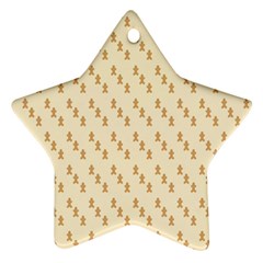 Christmas Wrapping Ornament (star)