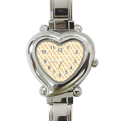 Christmas Wrapping Heart Italian Charm Watch