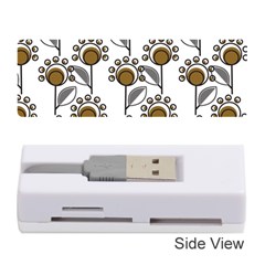 Daisy Minimalist Leaves Memory Card Reader (stick) by ConteMonfrey