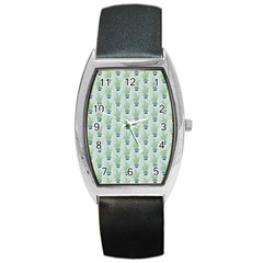 Cuteness Overload Of Cactus!  Barrel Style Metal Watch by ConteMonfrey