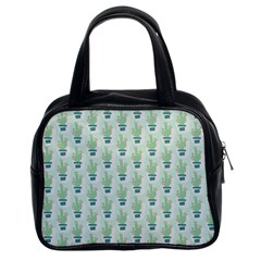 Cuteness Overload Of Cactus!  Classic Handbag (two Sides) by ConteMonfrey