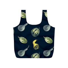 Vintage Vegetables Zucchini  Full Print Recycle Bag (S)