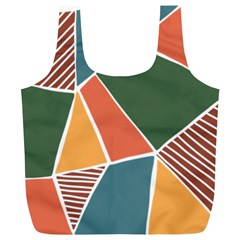 Geometric Colors   Full Print Recycle Bag (xl) by ConteMonfrey