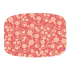 Pink Floral Wall Mini Square Pill Box by ConteMonfrey