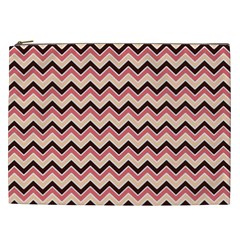 Geometric Pink Waves  Cosmetic Bag (xxl) by ConteMonfrey