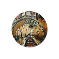 Art Venice Channel Magnet 3  (round) by ConteMonfrey