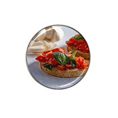 Beautiful Bruschetta - Italian Food Hat Clip Ball Marker (4 Pack) by ConteMonfrey