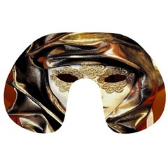Artistic Venetian Mask Travel Neck Pillow by ConteMonfrey