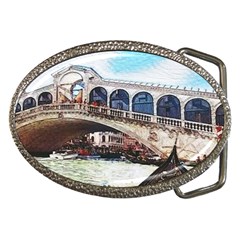 Lovely Gondola Ride - Venetian Bridge Belt Buckles by ConteMonfrey
