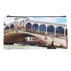 Lovely Gondola Ride - Venetian Bridge Pencil Case by ConteMonfrey