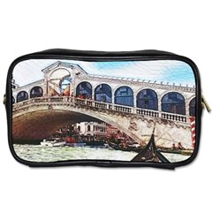 Lovely Gondola Ride - Venetian Bridge Toiletries Bag (one Side) by ConteMonfrey