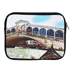 Lovely Gondola Ride - Venetian Bridge Apple Ipad 2/3/4 Zipper Cases by ConteMonfrey