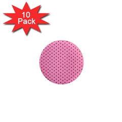 Polka Dot Dots Pattern Dot 1  Mini Magnet (10 Pack)  by danenraven